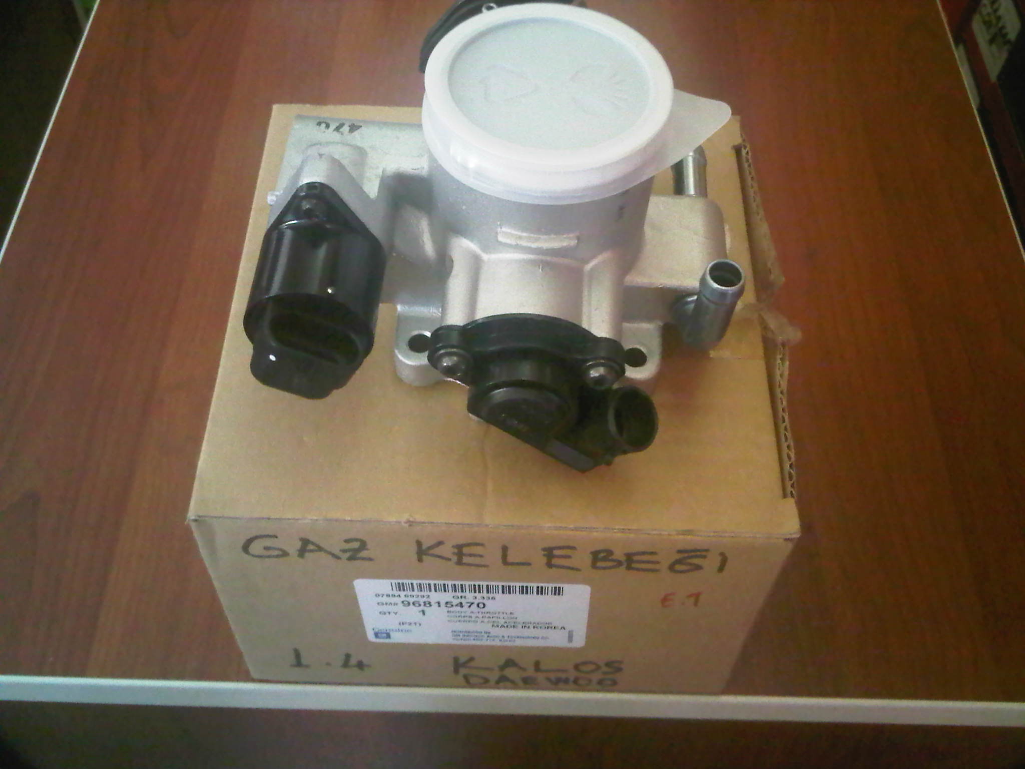 CHEVROLET GAZ KELEBE AVEO,KALOS 1.4 16VALF DOCH MOTOR OEM KOREA    96815470  96378856 25183953