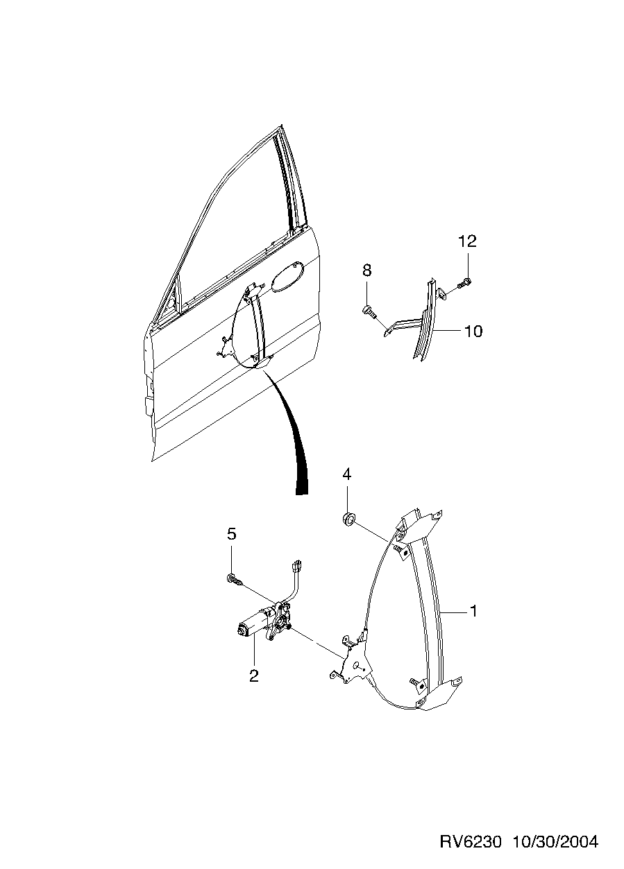 CHEVROLET EVANDA N CAM MEKANZMASI KRKOSU SA 96326858